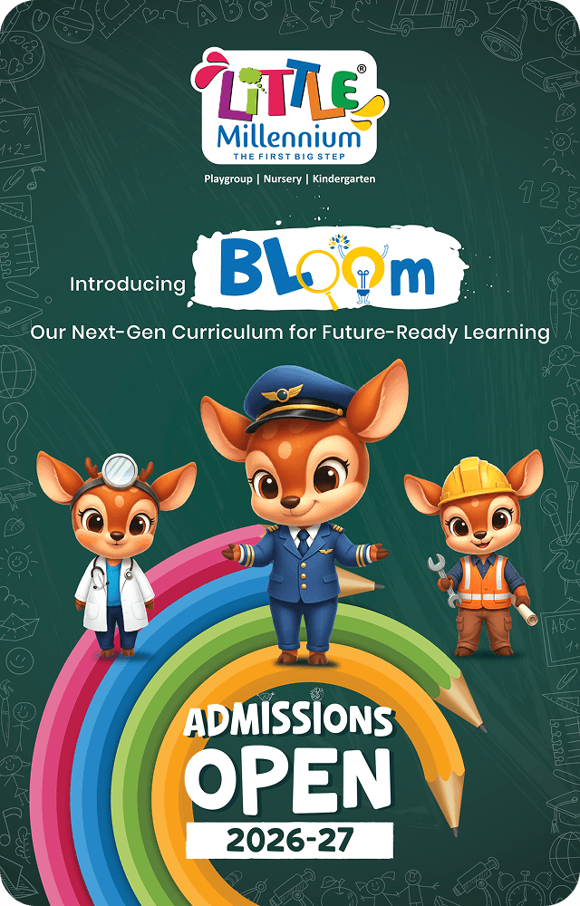 Little Millennium BLOOM curriculum — national campaign artwork